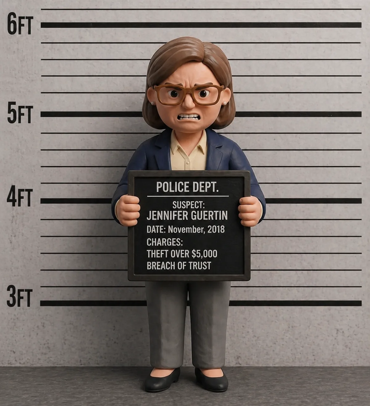 Jennifer Guertin mugshot